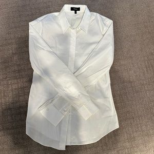 Theory White Button Down